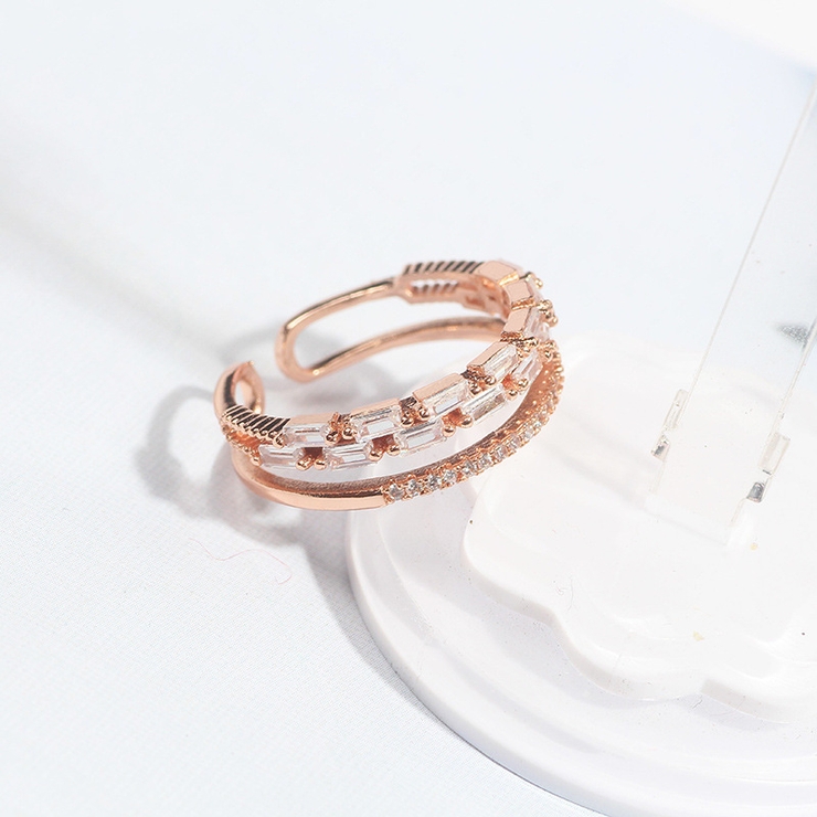 指輪 リング ラインストーン | PlusNao | 詳細画像2