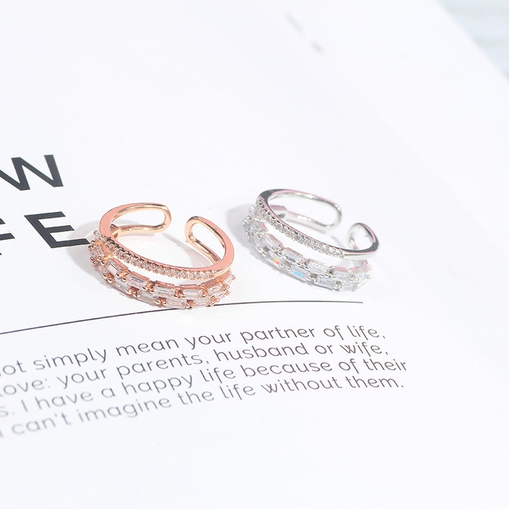 指輪 リング ラインストーン | PlusNao | 詳細画像5