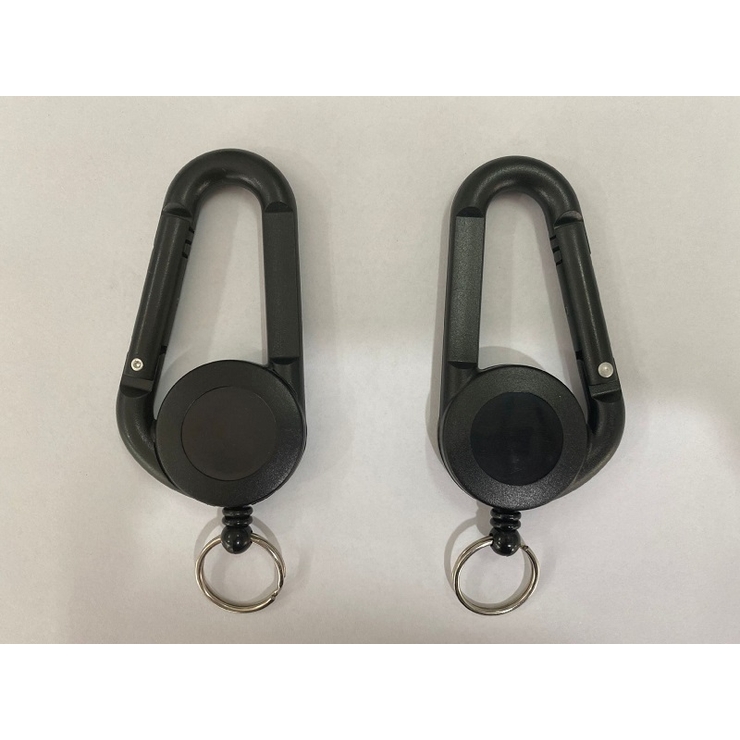 キーホルダー リールキーホルダー カラビナキーリール | PlusNao | 詳細画像2 