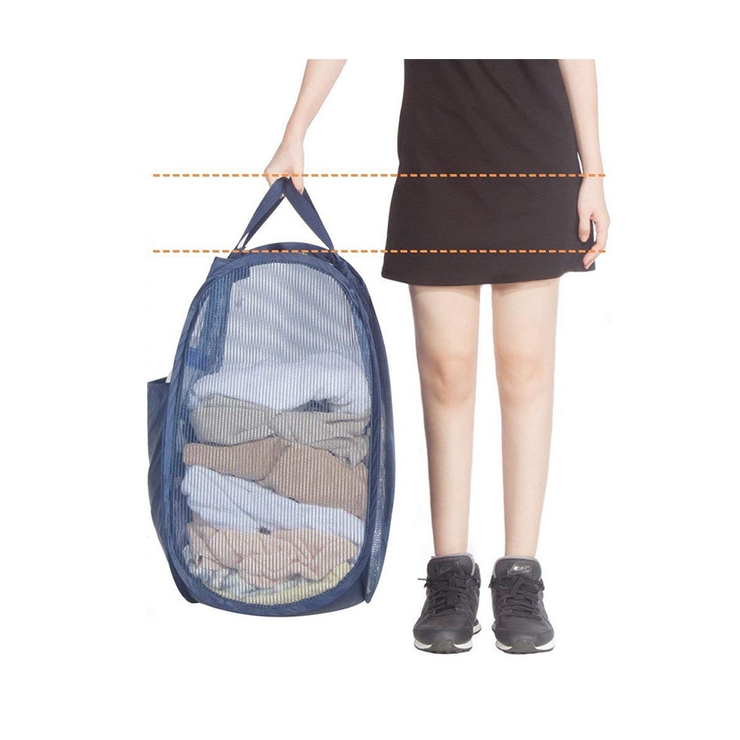 ランドリーバスケット ランドリーバッグ 折りたたみ | PlusNao | 詳細画像2 