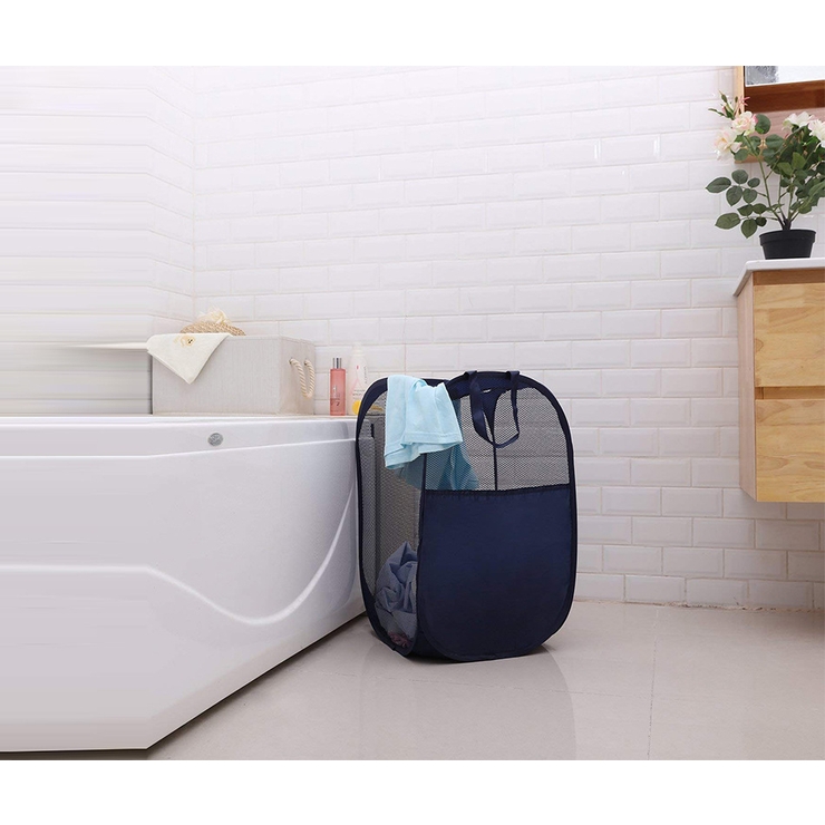 ランドリーバスケット ランドリーバッグ 折りたたみ | PlusNao | 詳細画像3 
