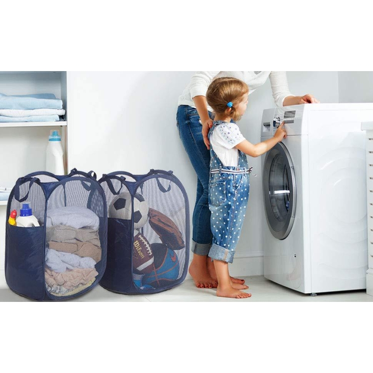 ランドリーバスケット ランドリーバッグ 折りたたみ | PlusNao | 詳細画像5 