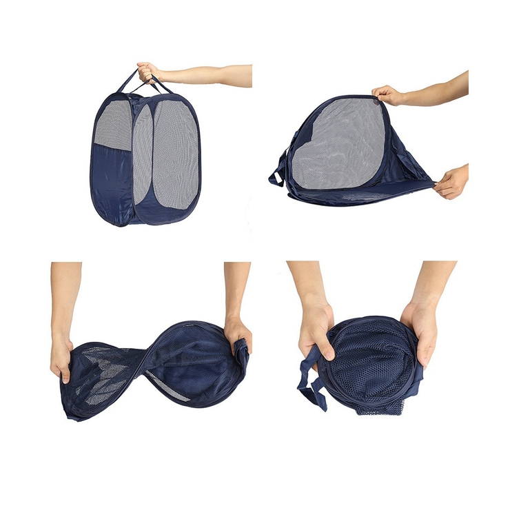 ランドリーバスケット ランドリーバッグ 折りたたみ | PlusNao | 詳細画像7 