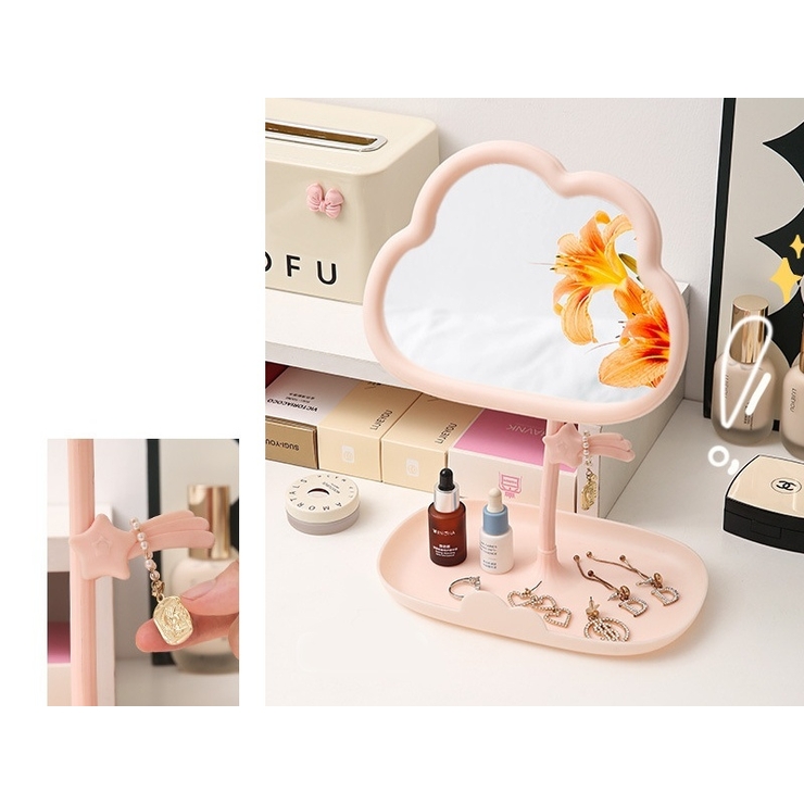 卓上ミラー スタンドミラー 化粧鏡 | PlusNao | 詳細画像10 