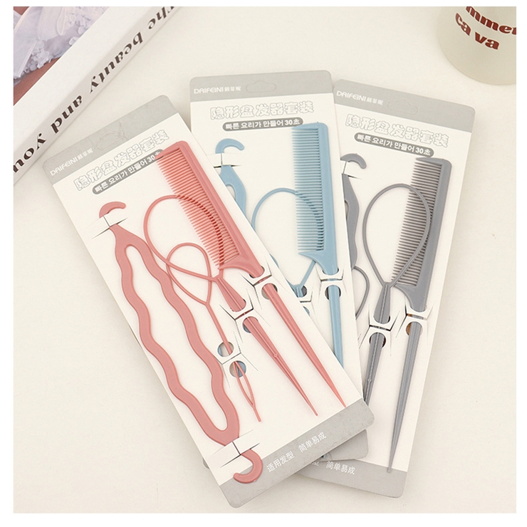 ヘアアレンジスティック コーム 4点セット | PlusNao | 詳細画像6 