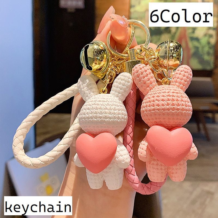 キーホルダー バッグチャーム ストラップ[品番：FQ000206979]｜PlusNao