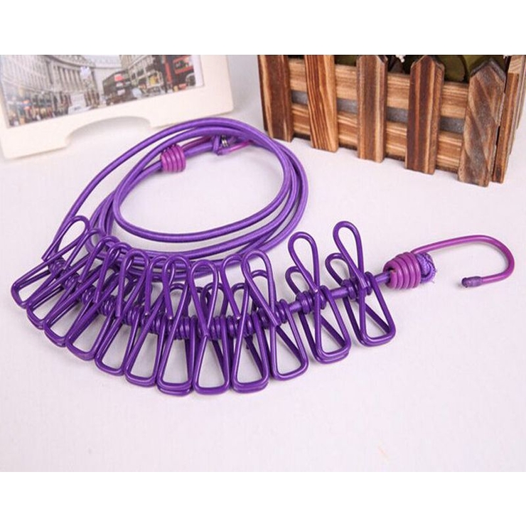 ランドリーロープ クリップ付き 12ピンチ | PlusNao | 詳細画像5 