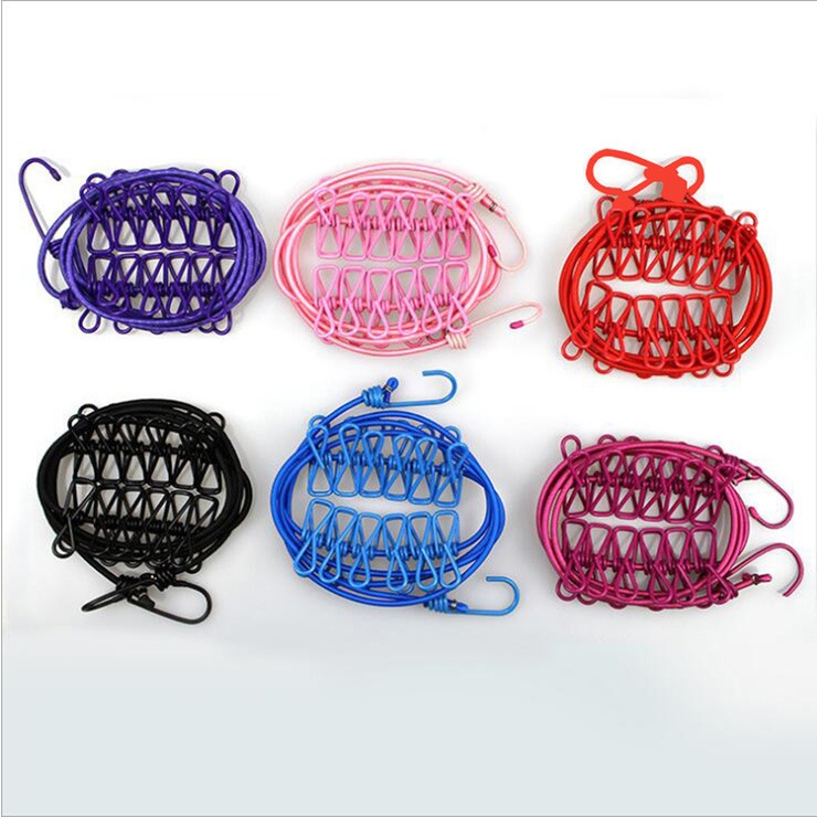 ランドリーロープ クリップ付き 12ピンチ | PlusNao | 詳細画像6 