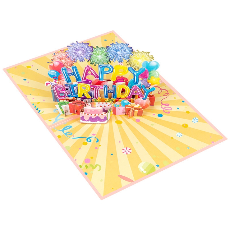 手紙 ポップアップカード お誕生日カード | PlusNao | 詳細画像2 
