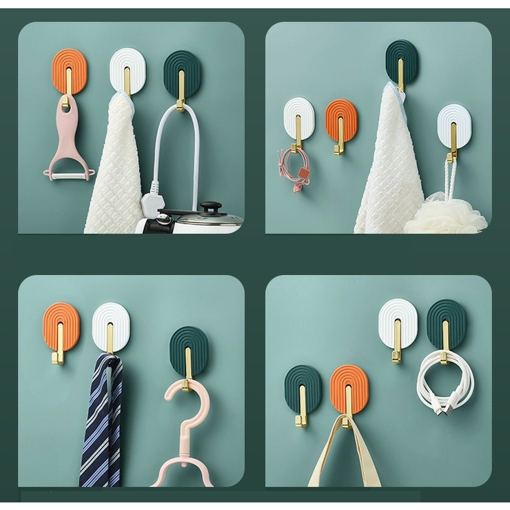 粘着フック 2個セット ウォールフック | PlusNao | 詳細画像11