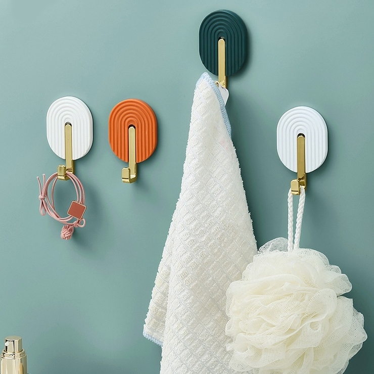 粘着フック 2個セット ウォールフック | PlusNao | 詳細画像2