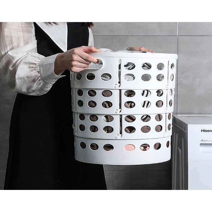 ランドリーバスケット 洗濯カゴ 洗濯用品 | PlusNao | 詳細画像4 