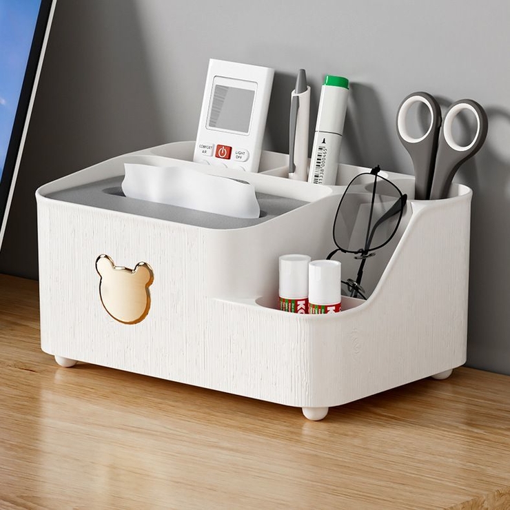 ティッシュケース リモコンケース 多機能[品番：FQ000172843]｜PlusNao