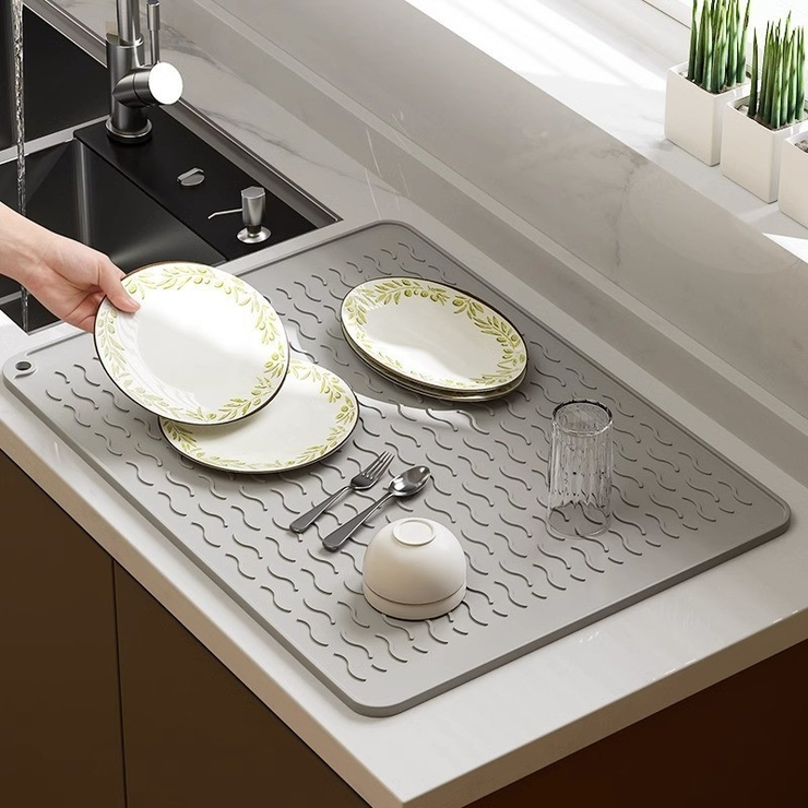 水切りマット 水切りカゴ 水切りラック | PlusNao | 詳細画像2 