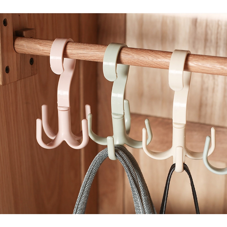 小物ハンガー 2個セット 360°回転 | PlusNao | 詳細画像5 