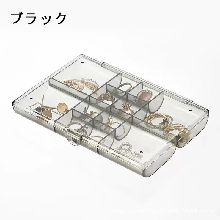 アクセサリーケース ジュエリーボックス 1段 | PlusNao | 詳細画像8 