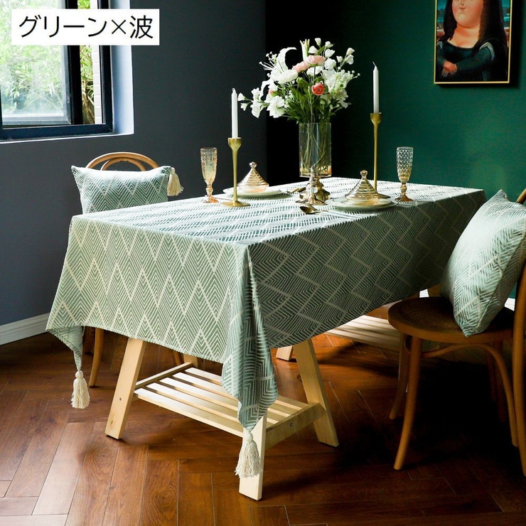 テーブルクロス 90×90cm 110×110cm[品番：FQ000160702]｜PlusNao
