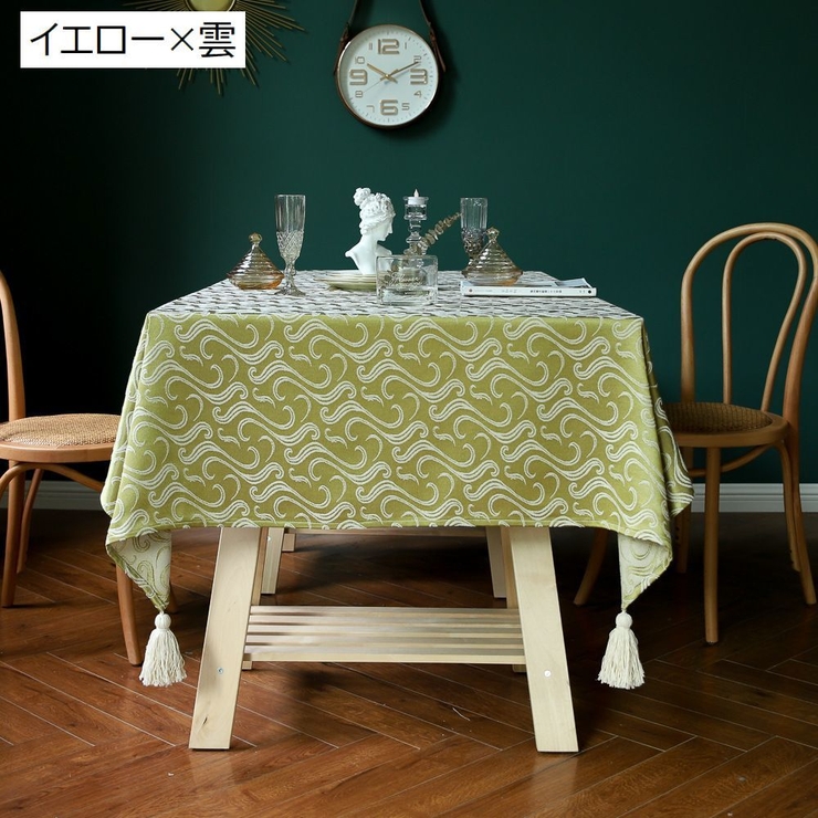 テーブルクロス 90×90cm 110×110cm[品番：FQ000160702]｜PlusNao