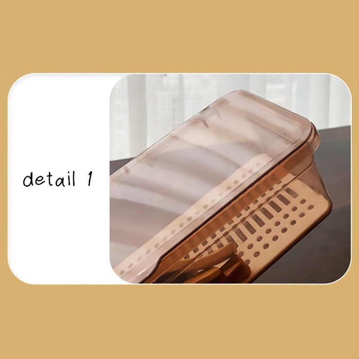 食器収納ボックス カトラリーケース 整理ボックス[品番：FQ000208459