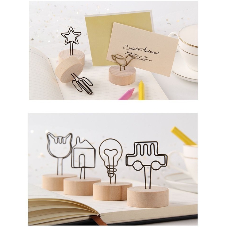 メモスタンド メモクリップ カードホルダー | PlusNao | 詳細画像3 