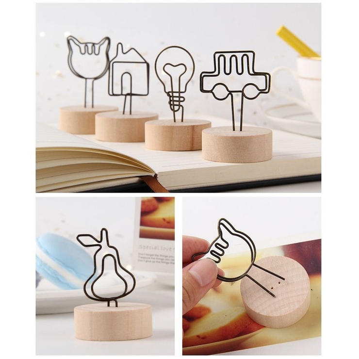 メモスタンド メモクリップ カードホルダー | PlusNao | 詳細画像4 