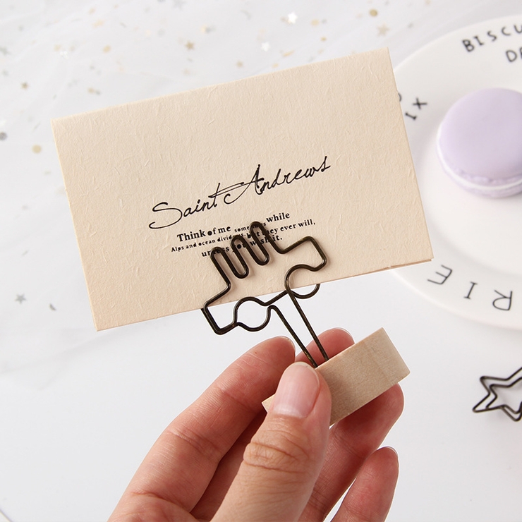 メモスタンド メモクリップ カードホルダー | PlusNao | 詳細画像9 