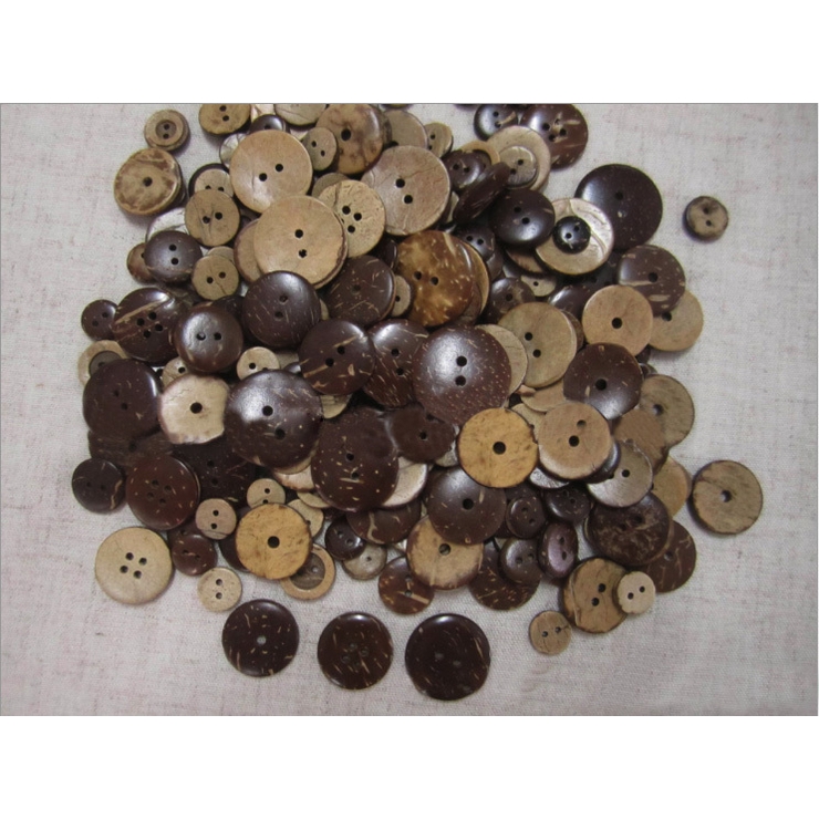 ココナッツボタン ボタン 50個セット | PlusNao | 詳細画像2 