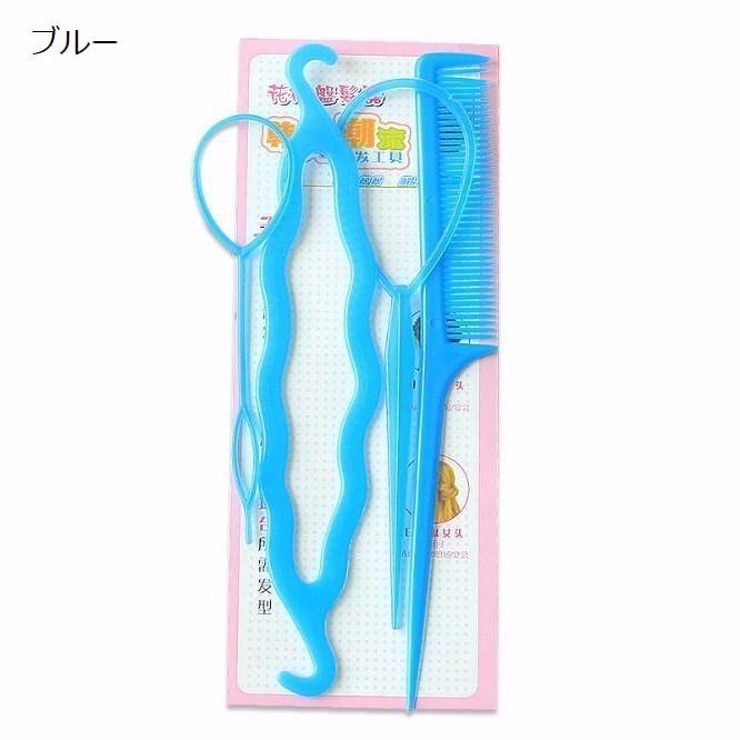 ヘアアレンジスティック コーム 4点セット | PlusNao | 詳細画像6 