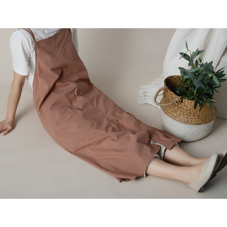 エプロン ワンピース型 ポケット付き | PlusNao | 詳細画像6 