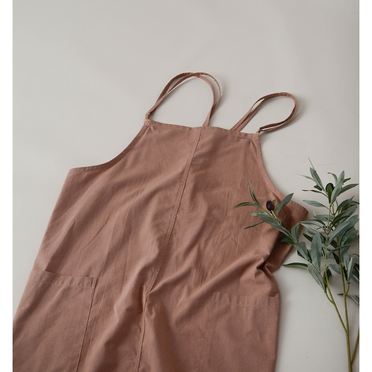 エプロン ワンピース型 ポケット付き | PlusNao | 詳細画像9 