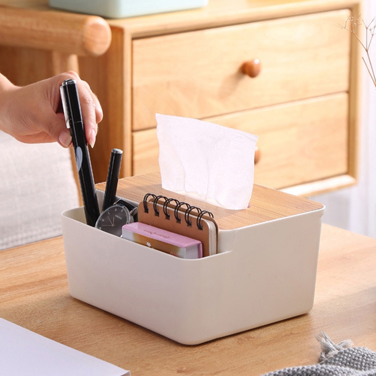 ティッシュケース ティッシュカバー 小物入れ | PlusNao | 詳細画像7 