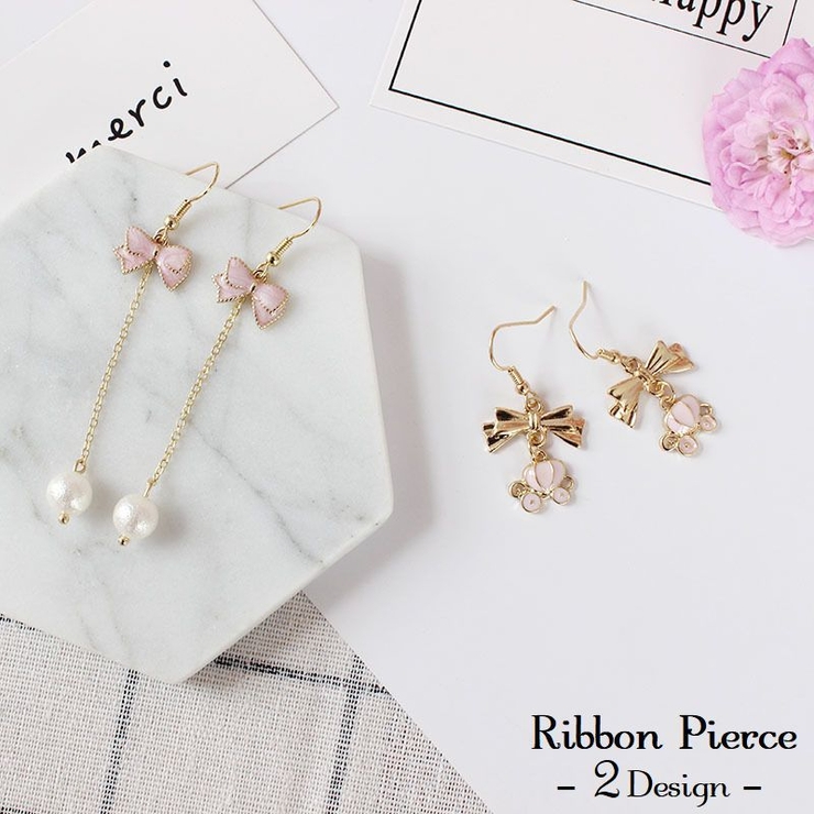 ピアス アクセサリー フックピアス | PlusNao | 詳細画像1