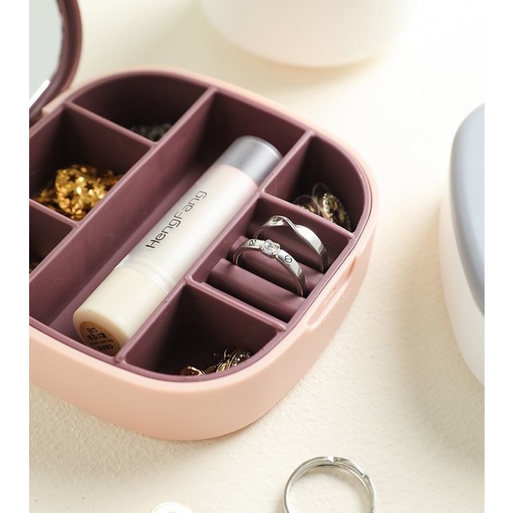 アクセサリーケース ジュエリーケース 鏡付き | PlusNao | 詳細画像12 