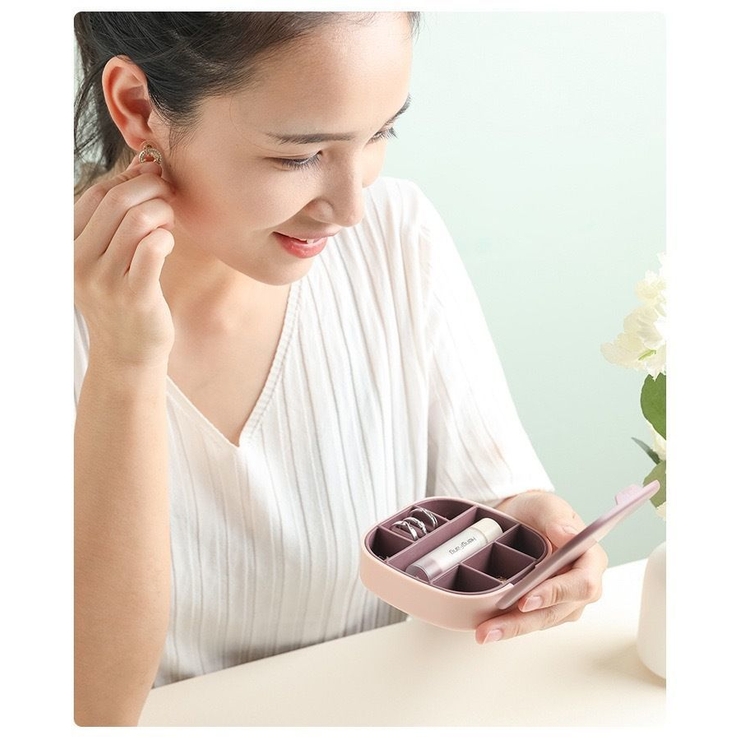 アクセサリーケース ジュエリーケース 鏡付き | PlusNao | 詳細画像3 