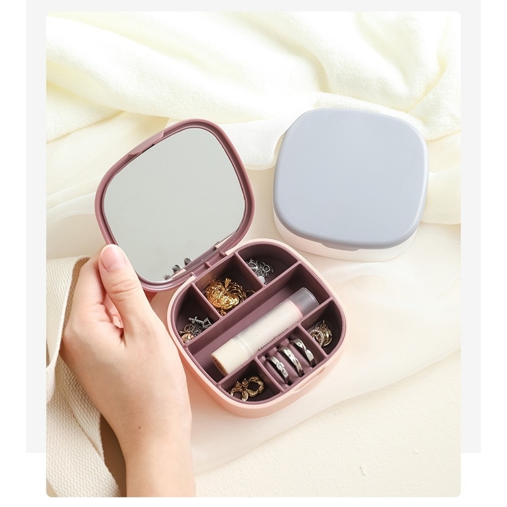 アクセサリーケース ジュエリーケース 鏡付き | PlusNao | 詳細画像4 