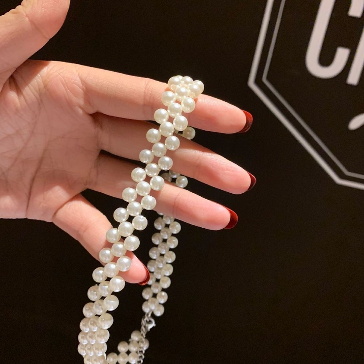 パールチョーカー ネックレス アクセサリー | PlusNao | 詳細画像10 