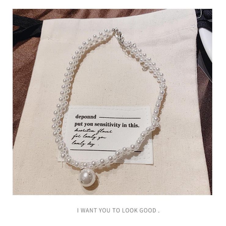 パールチョーカー ネックレス アクセサリー | PlusNao | 詳細画像12 