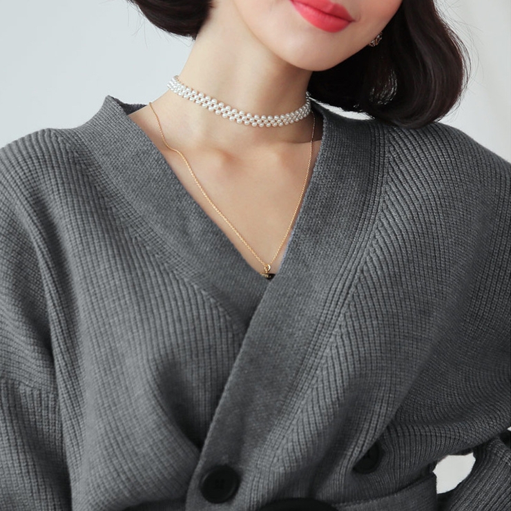 パールチョーカー ネックレス アクセサリー | PlusNao | 詳細画像4 