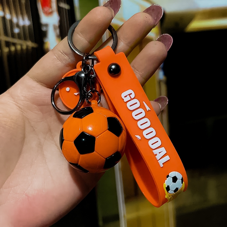 キーホルダー キーリング サッカーボール[品番：FQ000194536