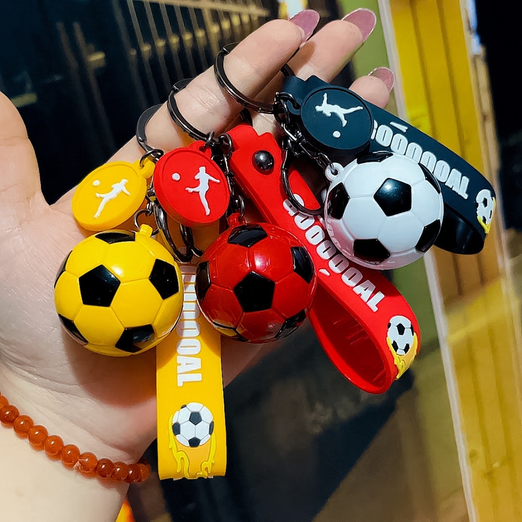 キーホルダー キーリング サッカーボール[品番：FQ000194536
