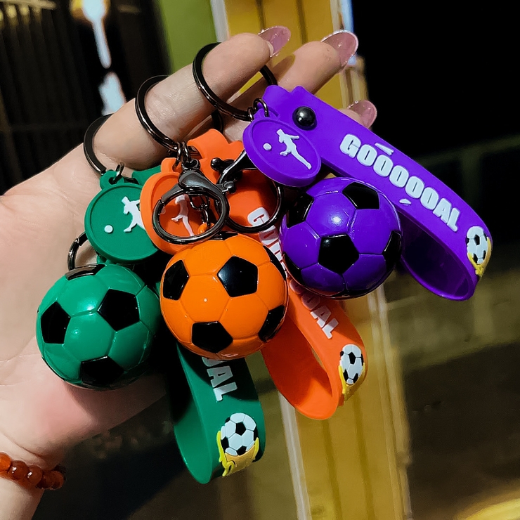 キーホルダー キーリング サッカーボール[品番：FQ000194536