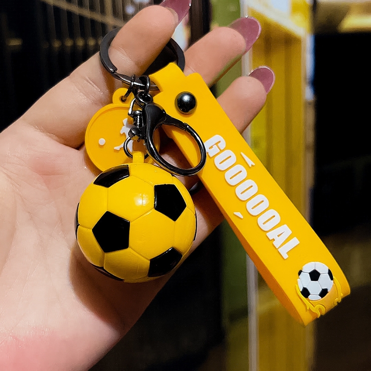 キーホルダー キーリング サッカーボール[品番：FQ000194536