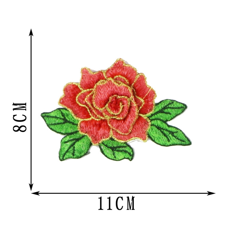 ワッペン 5個セット 薔薇[品番：FQ000117470]｜PlusNao（プラスナオ