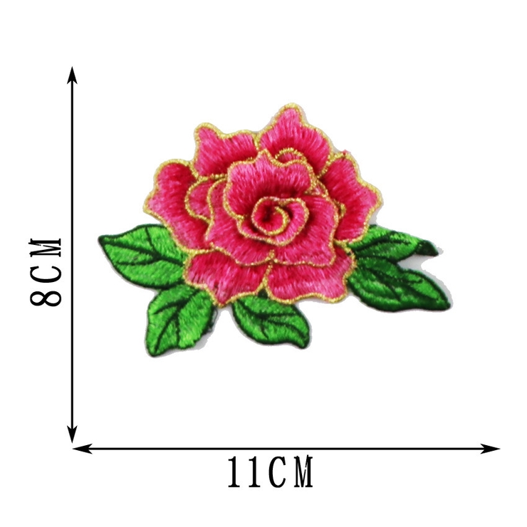 ワッペン 5個セット 薔薇[品番：FQ000117470]｜PlusNao（プラスナオ