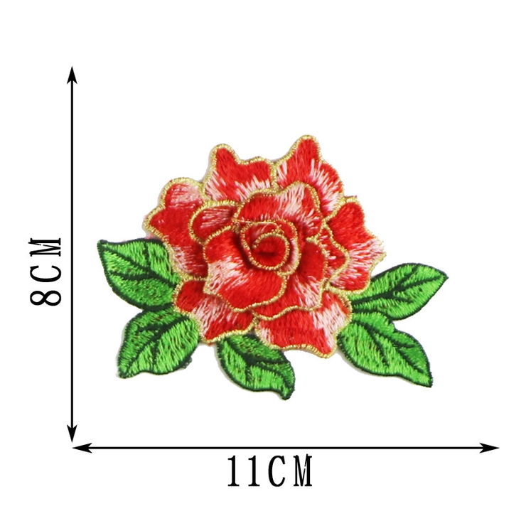 ワッペン 5個セット 薔薇[品番：FQ000117470]｜PlusNao（プラスナオ