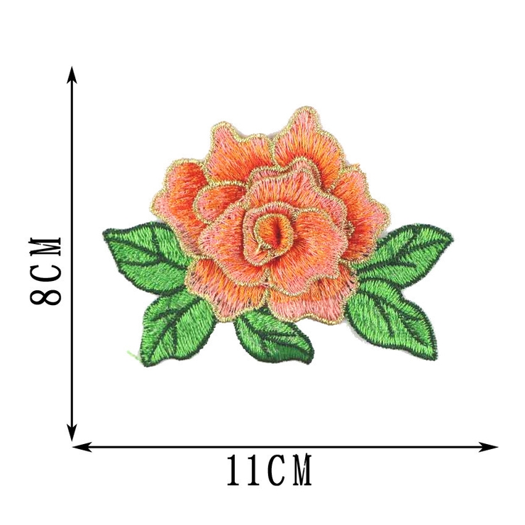 ワッペン 5個セット 薔薇[品番：FQ000117470]｜PlusNao（プラスナオ