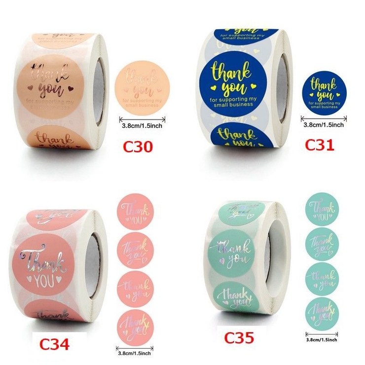 サンキューシール ギフトシール ギフトステッカー | PlusNao | 詳細画像8 