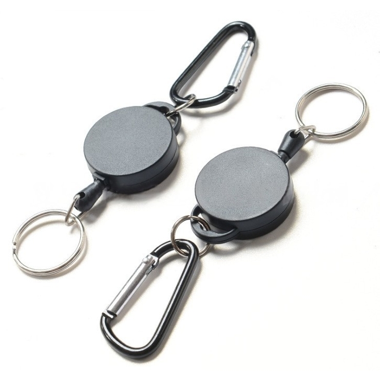 リールキーホルダー カラビナ付き リールストラップ | PlusNao | 詳細画像9 