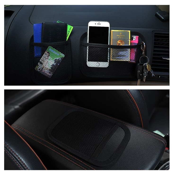 車用収納ポケット 車載ネットポケット 車内収納 | PlusNao | 詳細画像2 
