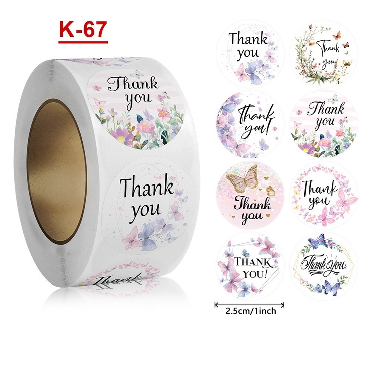 サンキューシール ギフトステッカー ラッピング用品 | PlusNao | 詳細画像7 